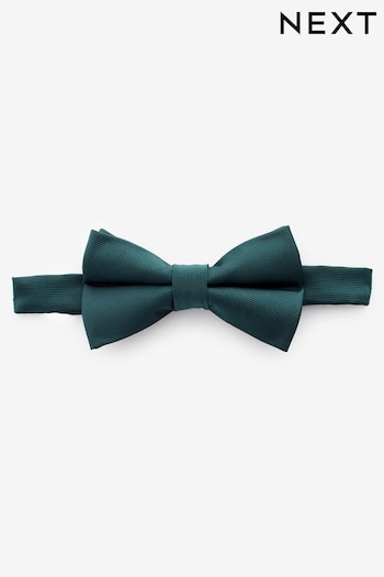 Forest Green Recycled Polyester Twill Bow Tie (D07512) | £9