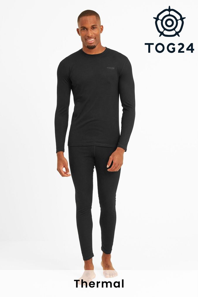 Mens thermal store base layer tops