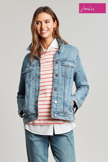 Joules Arkley Blue Relaxed Jacket (D08130) | £34.95