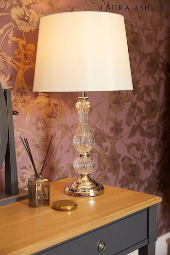 Laura Ashley Clear Bradshaw Complete Table Lamp (D08216) | £120