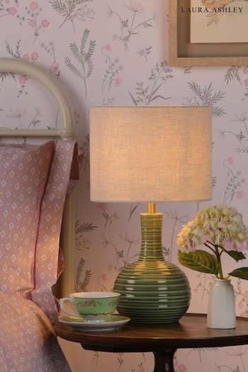 Laura Ashley Green Padley Complete Table Lamp (D08220) | £70