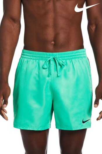 Nike Green Logo Tape 5 Inch Swim Shorts (D08400) | £40