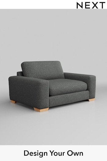Casual Boucle/Charcoal Houghton Deep Relaxed Sit (D08695) | £499 - £3,199