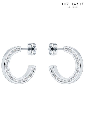Ted Baker SENATTA: Crystal Hoop Earrings For Women (D09171) | £40