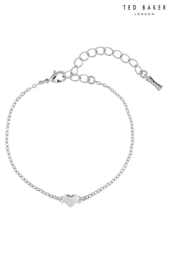 Ted Baker Silver HARSAA: Tiny Heart Adjustable Bracelet (D09175) | £30