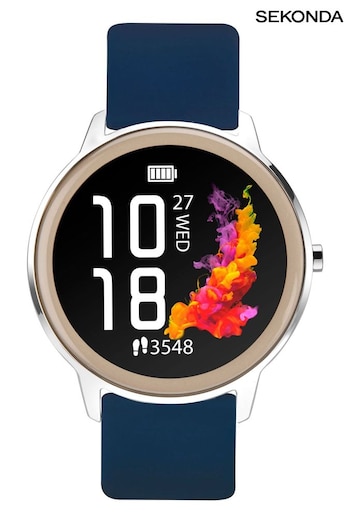 Sekonda Ladies Blue Silicone Strap Smart Watch (D09189) | £75