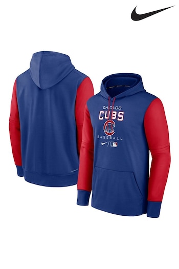 Nike Blue Fanatics Chicago Cubs Nike Therma Hoodie (D10242) | £70