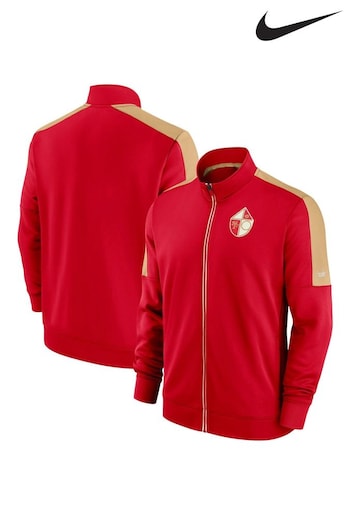 Nike Red NFL Fanatics San Francisco 49ers Track Jacket (D10419) | £70