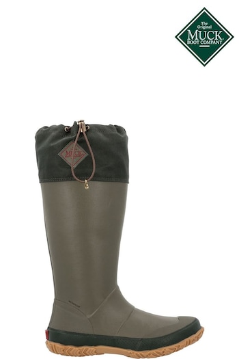 Muck Boots Inside Green Forager Wellies (D10490) | £135