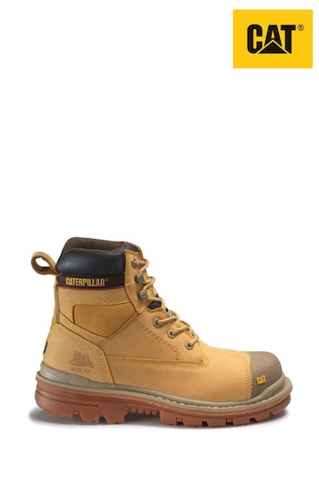 Caterpillar Yellow Gravel 6" Safety Chunky Boots (D10493) | £150