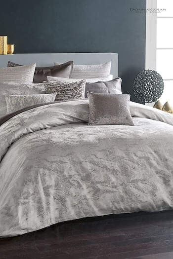 Donna Karan Silver Luna Duvet Cover (D10570) | £280 - £325