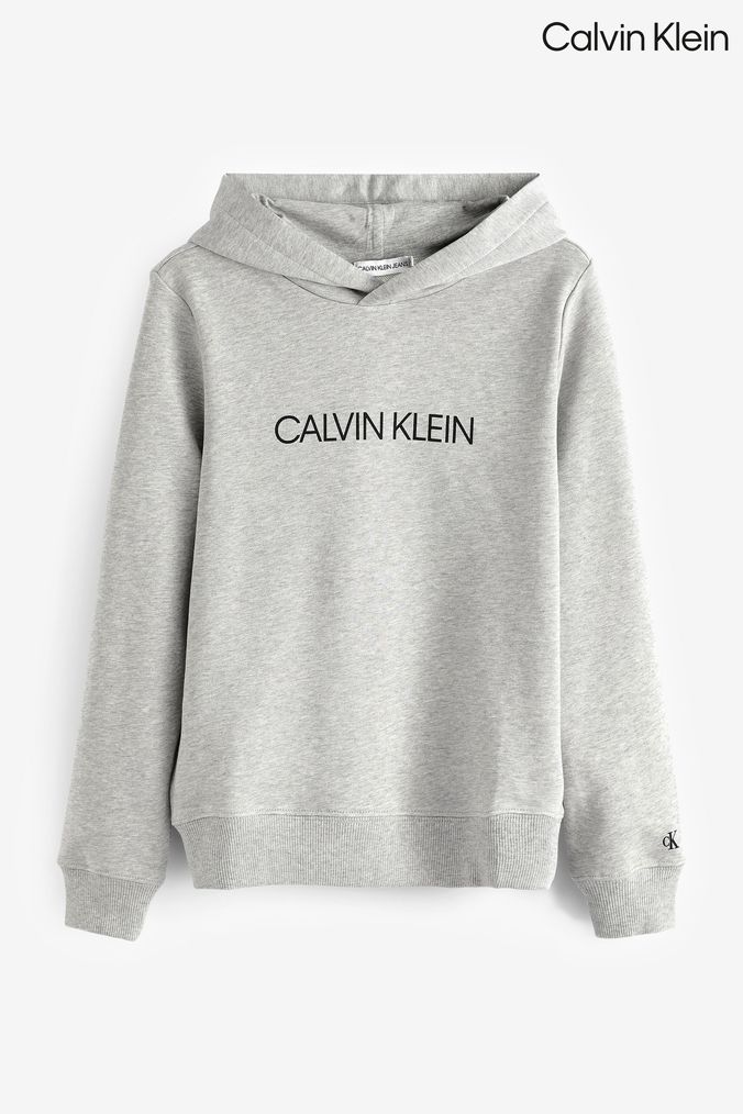Boys calvin deals klein hoodie