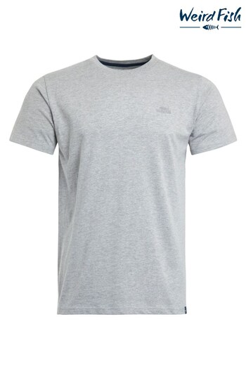 Weird Fish Grey Fished T-Shirt (D12551) | £22