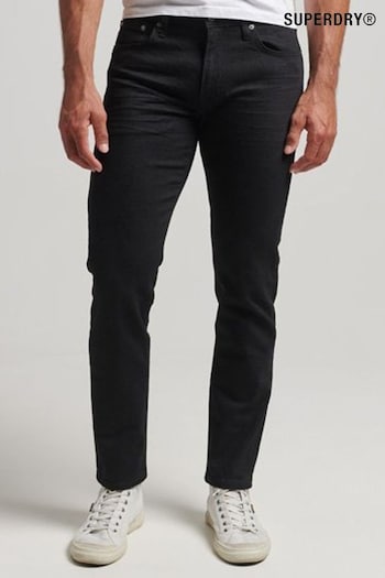 Superdry Black Organic Cotton Skinny dress Jeans (D12617) | £75