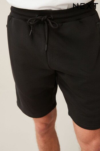 Black Cargo Jersey Shorts (D12671) | £24