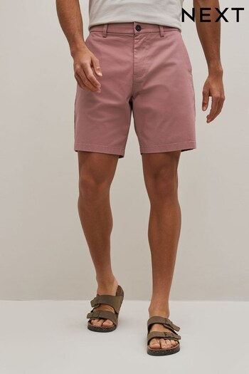 Pink Loose Stretch Chino Shorts (D14020) | £20