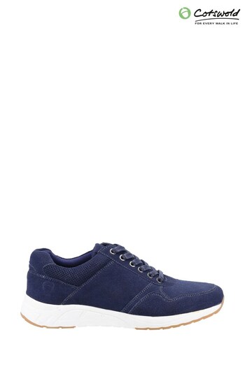 Cotswolds Blue Hankerton Lace Up Shoes (D14142) | £60