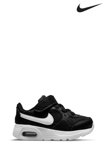 Nike finish Black/White Air Max SC Infant Trainers (D14271) | £35