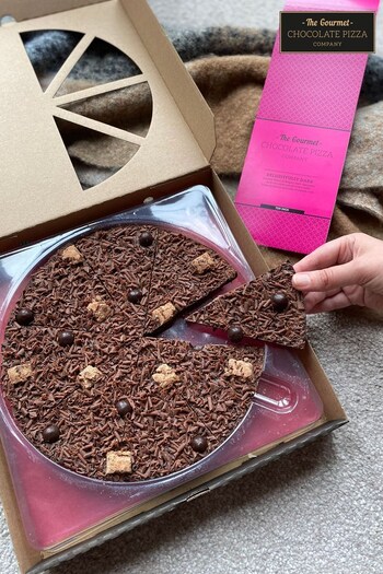 The Gourmet Chocolate Pizza Co The Gourmet Pizza Co Luxury Belgium 10 inch 70% Dark Chocolate Pizza (D14362) | £18