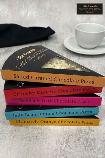 The Gourmet Chocolate Pizza Co Individual Belgian Chocolate Pizza Slices Set of 5 (D14386) | £14