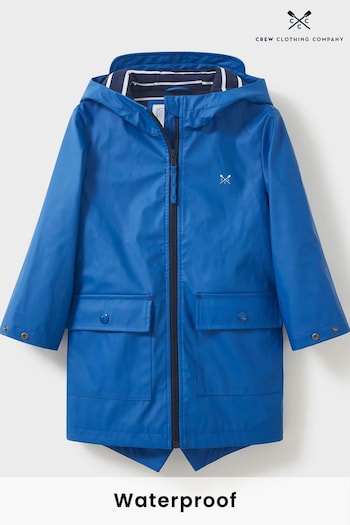 Crew Clothing Girl Company Bright Blue Parka (D14410) | £44 - £52