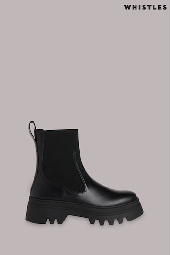 Whistles Hatton Chunky Chelsea Boots (D14670) | £195