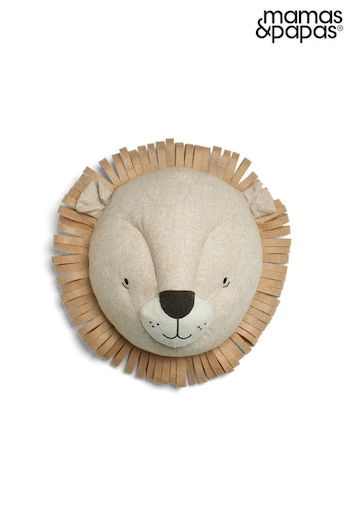 Mamas & Papas Brown Born To Be Wild Wall Lion Head (D15001) | £29