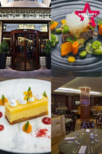 AS Three Course Meal with a Drink for Two at the Sanctum Soho Hotel (D15183) | £69