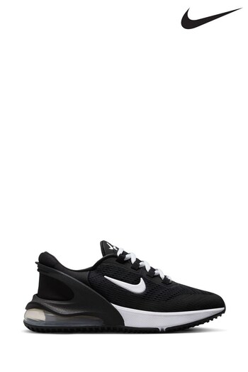 Nike mercurial Black/White Air Max 270 GO Youth Trainers (D15236) | £100