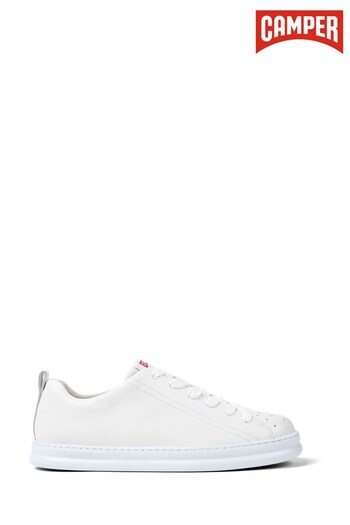 Camper Runner Four Full-Grain White Leather Men's Sneakers (D15473) | £115