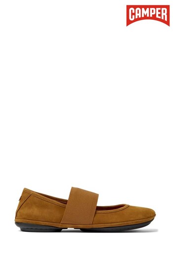 Camper Womens Mary Jane Brown Shoes (D15475) | £120