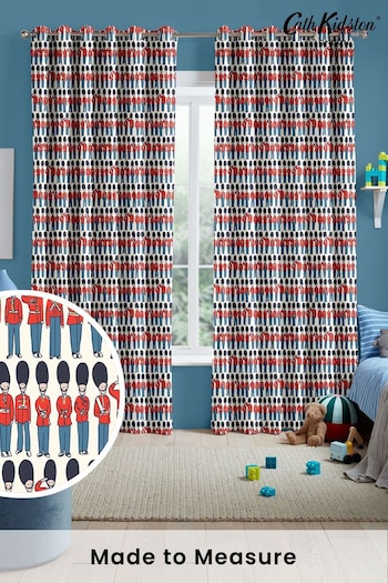 Cath Kidston Multi Kids London Guards Made To Measure Curtains (D15577) | £82