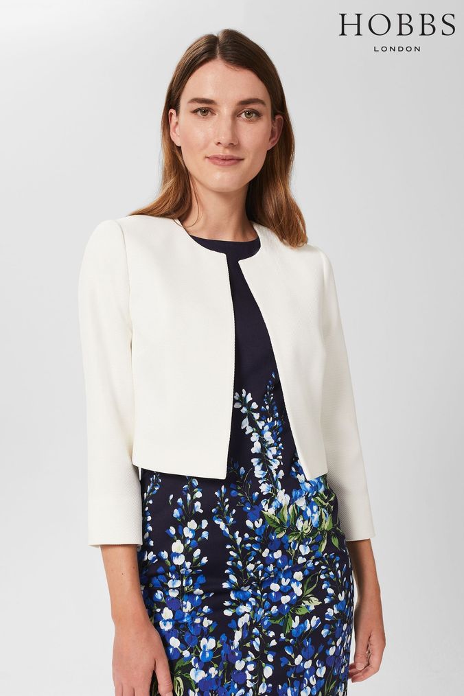 Hobbs cream top jacket