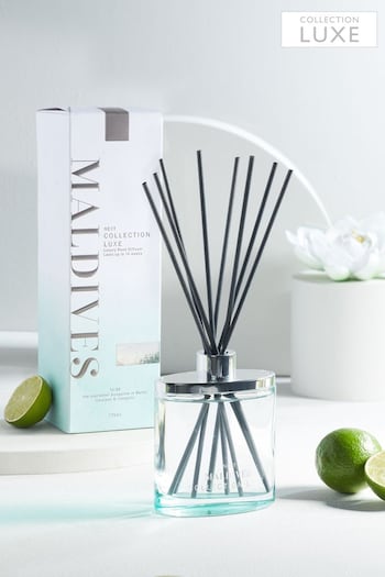 Collection Luxe Maldives Waterlily and Musk 170ml Fragranced Reed Diffuser (D15949) | £22