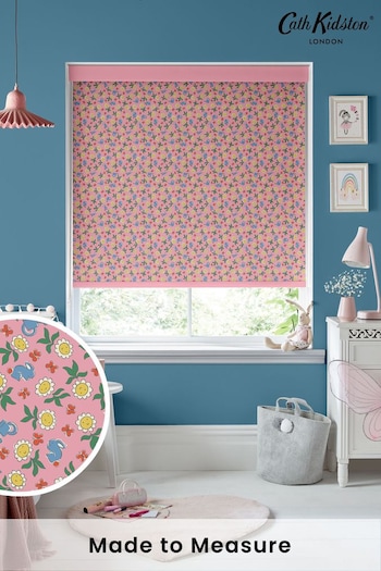 Cath Kidston Pink Kids Petal Flower Ditsy Made To Measure Roller Blinds (D15962) | £58