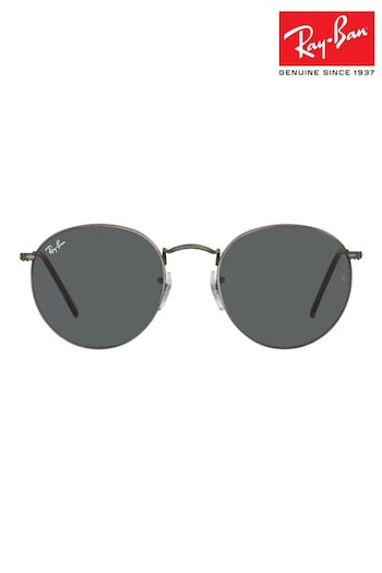 Ray-Ban Small Round Metal Sunglasses rectangle-frame (D16023) | £137