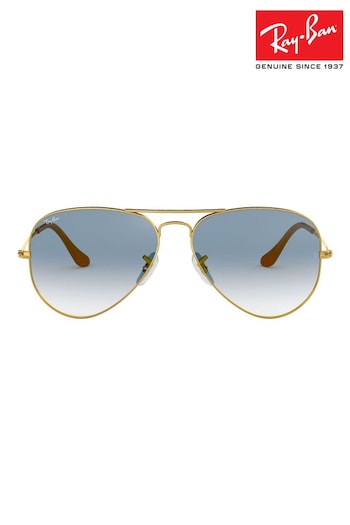 Ray-Ban Large Aviator Sunglasses Solglas (D16025) | £146