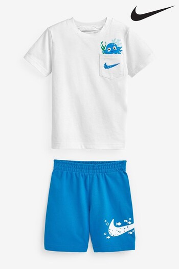 Nike Blue Little Kids Coral Reef Set (D16193) | £36