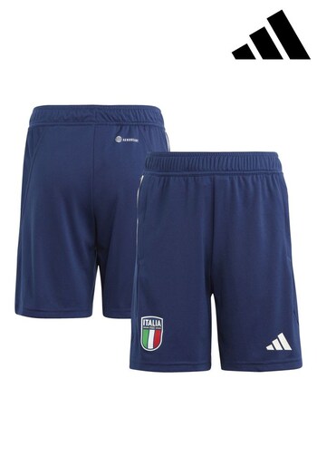 adidas Blue Italy Training Shorts (D16295) | £30