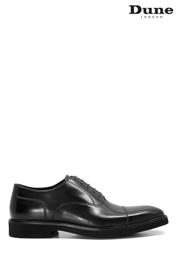 Dune London Black Chunky Sole Shiloh Dress Shoes (D16512) | £130