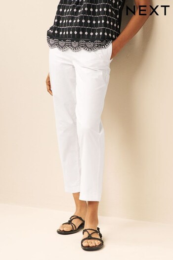 White The Ultimate Cotton Rich Chino Layer Trousers (D16582) | £28