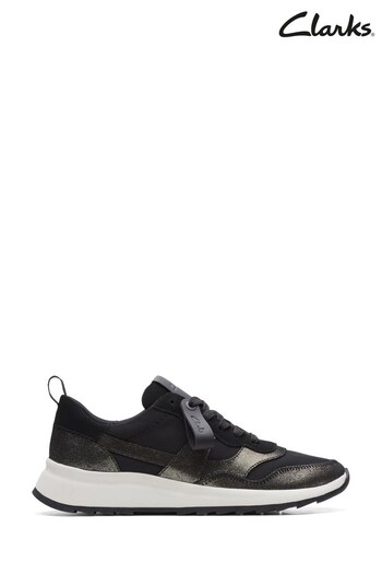 Clarks Black Combi DashLite Jazz Shoes (D16753) | £75