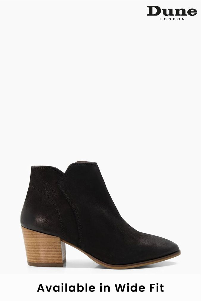 Dune black deals boots sale