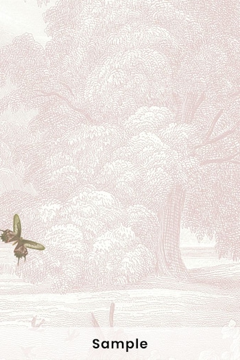 Woodchip & Magnolia Pink Land of Milk and Honey Sample Wallpaper (D17371) | £2