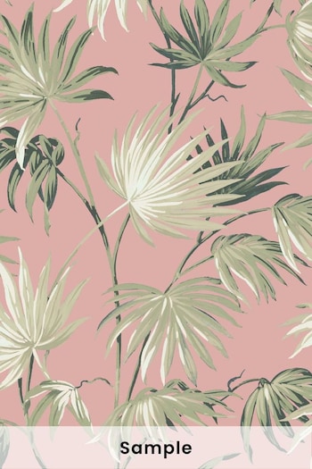 Woodchip & Magnolia Pink Va Va Frome Sample Wallpaper (D17377) | £2