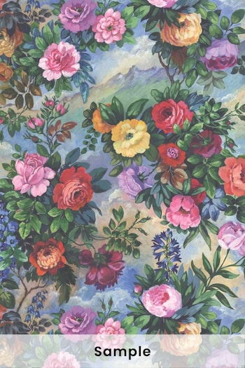 Woodchip & Magnolia Green Fantasy Garden Sample Wallpaper (D17389) | £2