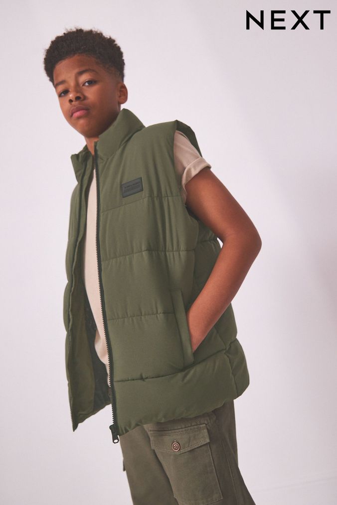 Boys sleeveless sale jackets