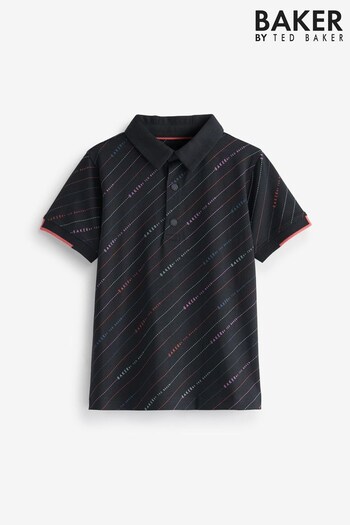 Baker by Ted Baker Grid Polo Shirt (D18195) | £22 - £26