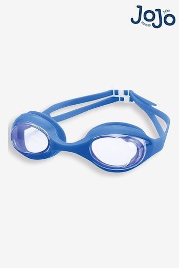 JoJo Maman Bébé Blue Children's Swimming Goggles (D18234) | £6