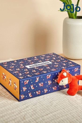 JoJo Maman Bébé Navy Fox Gift Box (D18566) | £3.50